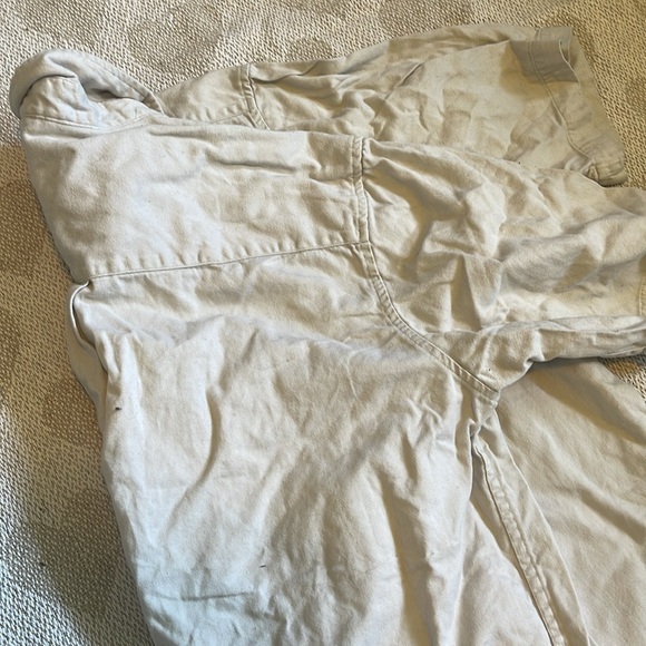 SHORT SLEEVE BUTTON UP PULL OVER! Faded glory, size large, cute summer top - Picture 5 of 5